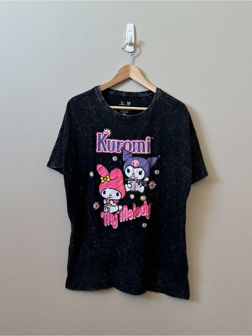 Sanrio Kuromi & My Melody short sleeve graphic t-shirt